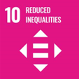 Icon 1: Goal 10: Reduced Inequalities. 
